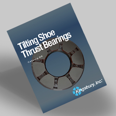 Kingsbury’s Tilt Pad (Tilting Shoe) Thrust Bearings